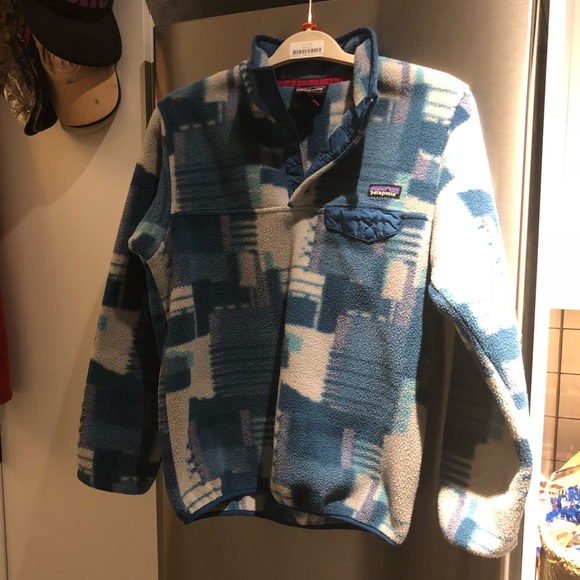 Patagonia | Tops | Blue Patchwork 